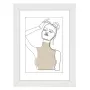 Fotolijst Hama Copenhagen wit glas MDF 220 mm