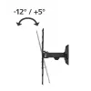 Hama 00220823 tv-wandsteun/voet 165,1 cm (65 inch) zwart