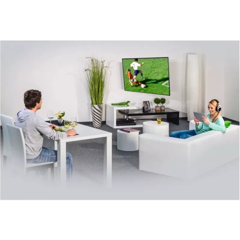Hama 00220823 tv-wandsteun/voet 165,1 cm (65 inch) zwart