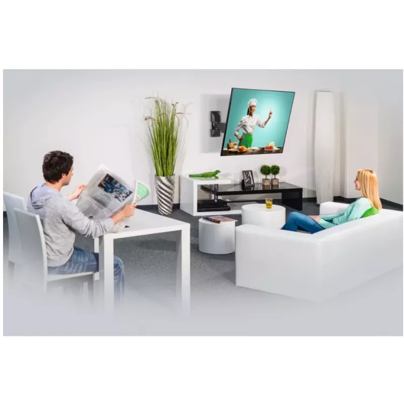Hama 00220823 tv-wandsteun/voet 165,1 cm (65 inch) zwart