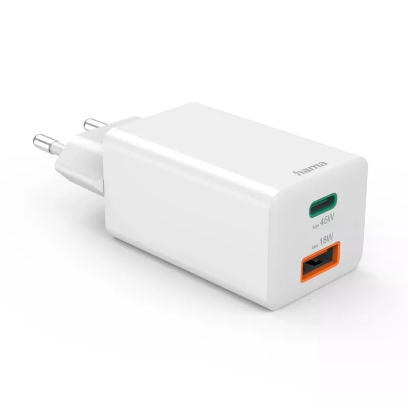 Hama 00125141 mobiele oplader universeel wit AC-snelladen binnen