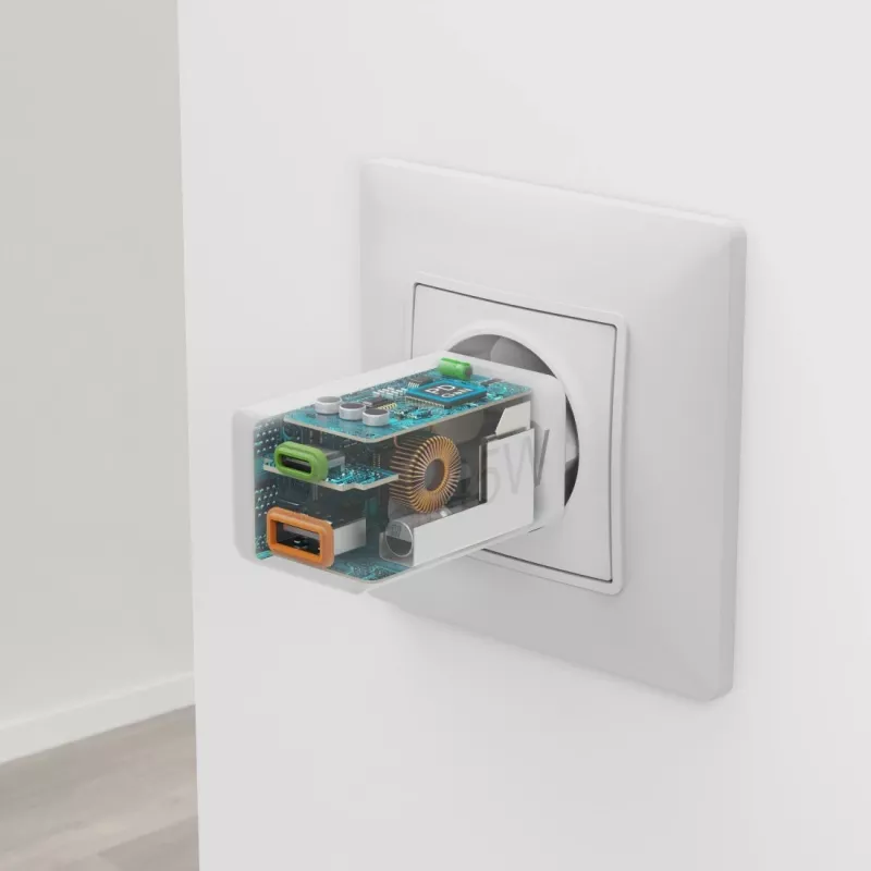 Hama 00125141 mobiele oplader universeel wit AC-snelladen binnen