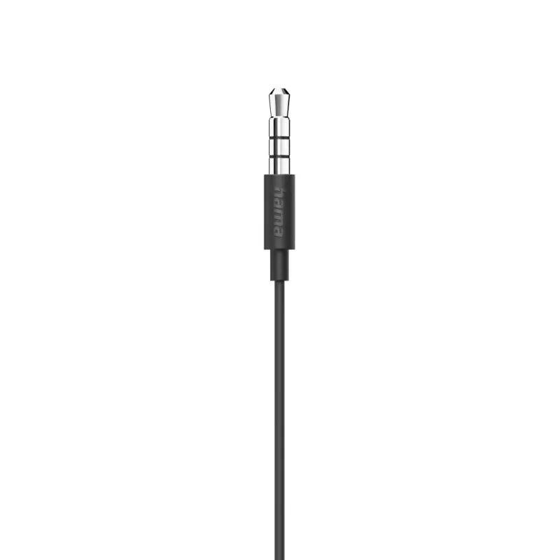 Hama Noble headset bedraad in-ear gesprekken/muziek zwart