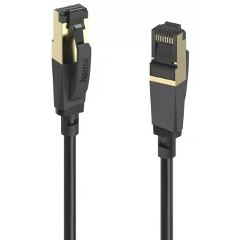 Hama 00202003 netwerkkabel zwart 5 m Cat8 S/FTP (S-STP)