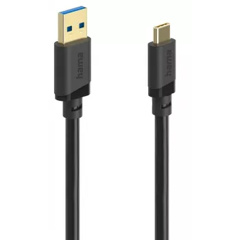 Hama 00202005 USB-kabel USB 3.2 Gen 1 (3.1 Gen 1) 0,75 m USB A USB C zwart