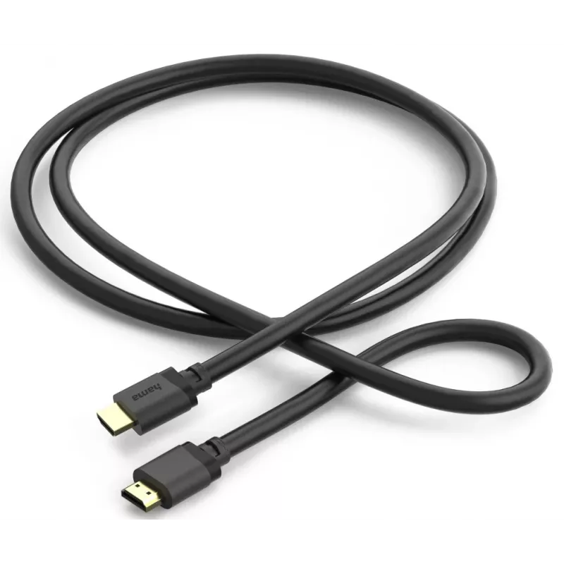 Hama 00202028 HDMI-kabel 2 m HDMI type A (standaard) zwart