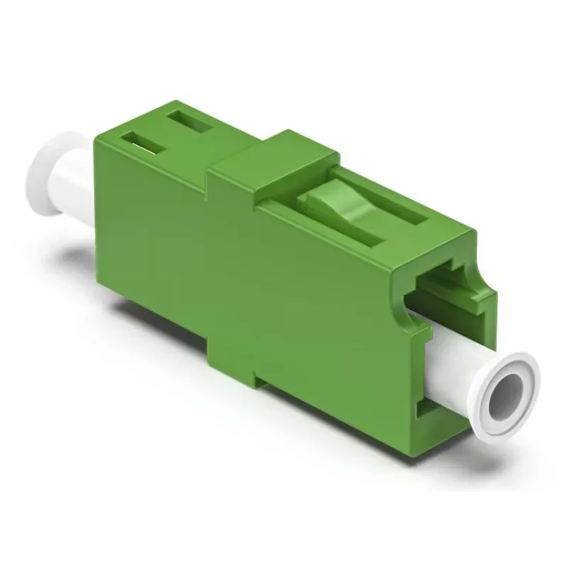Hama 00200801 glasvezel-adapter LC/APC 1 stuks groen
