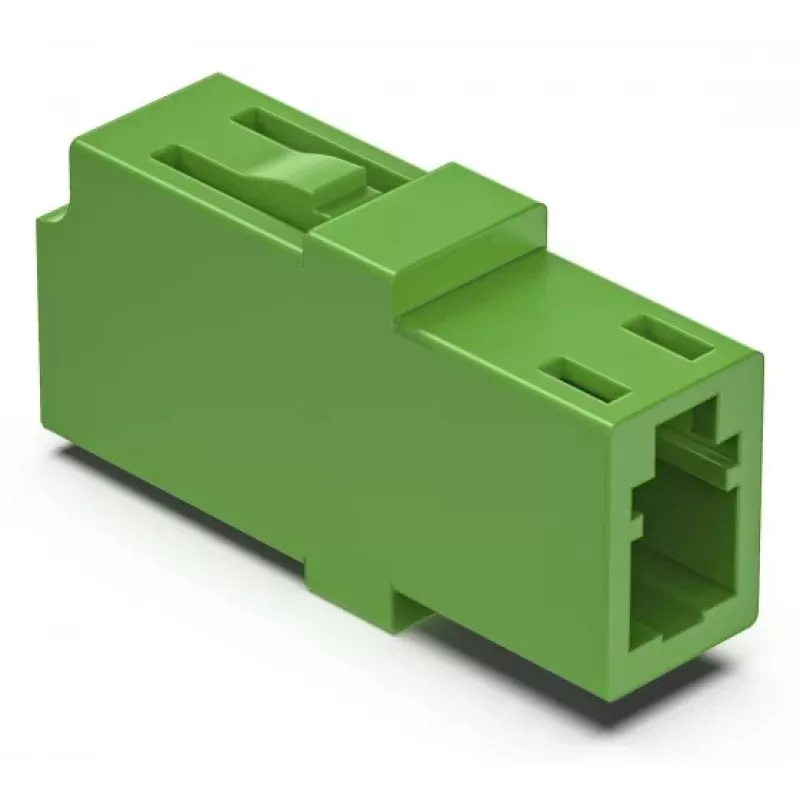 Hama 00200801 glasvezel-adapter LC/APC 1 stuks groen