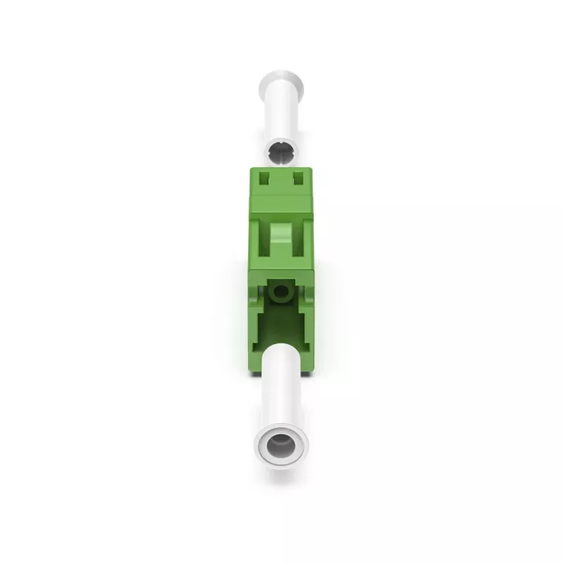 Hama 00200801 glasvezel-adapter LC/APC 1 stuks groen