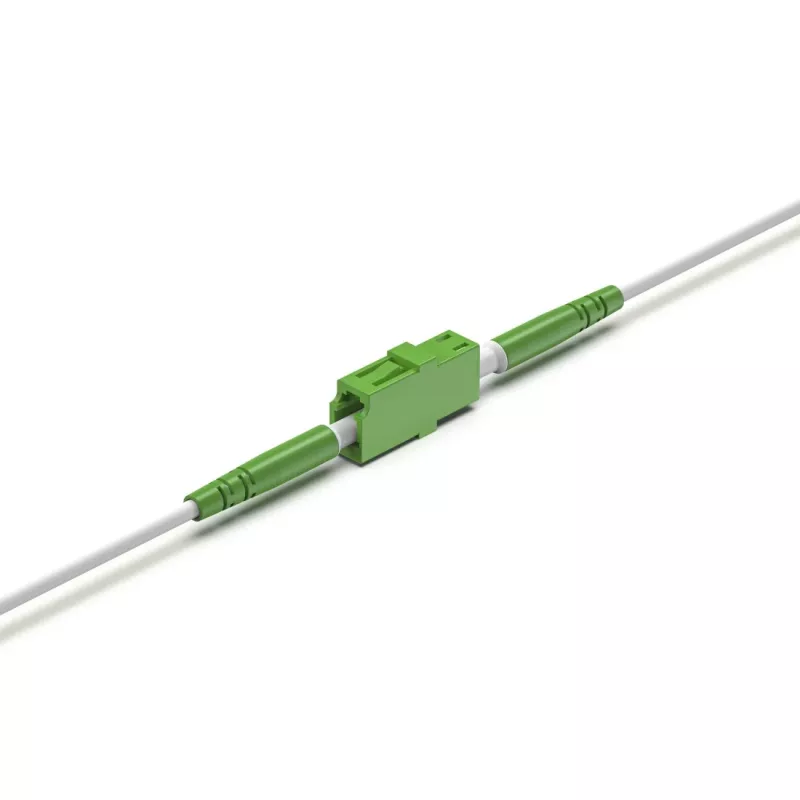 Hama 00200801 glasvezel-adapter LC/APC 1 stuks groen