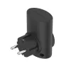 Hama 00223325 Schutzkontakt-stopcontactadapter met overspanningsbeveiliging