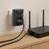Hama 00223325 Schutzkontakt-stopcontactadapter met overspanningsbeveiliging