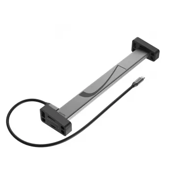 Hama 00200149 laptop-dock/poortreplicator docking zwart, grijs