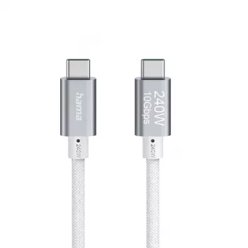 Hama Full-Featured USB-kabel USB 3.2 Gen 2 (3.1 Gen 2) 1,5 m USB C wit