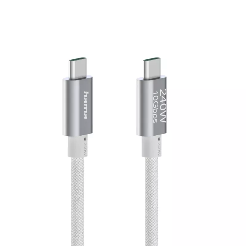 Hama Full-Featured USB-kabel USB 3.2 Gen 2 (3.1 Gen 2) 1,5 m USB C wit