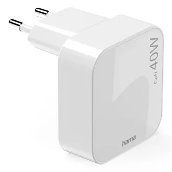 Hama 00125148 mobiele oplader smartphone, tablet wit AC snelladen binnen