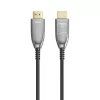 Hama 00202036 HDMI-kabel 15 m HDMI Type-A (standaard) zwart, grijs, zilver