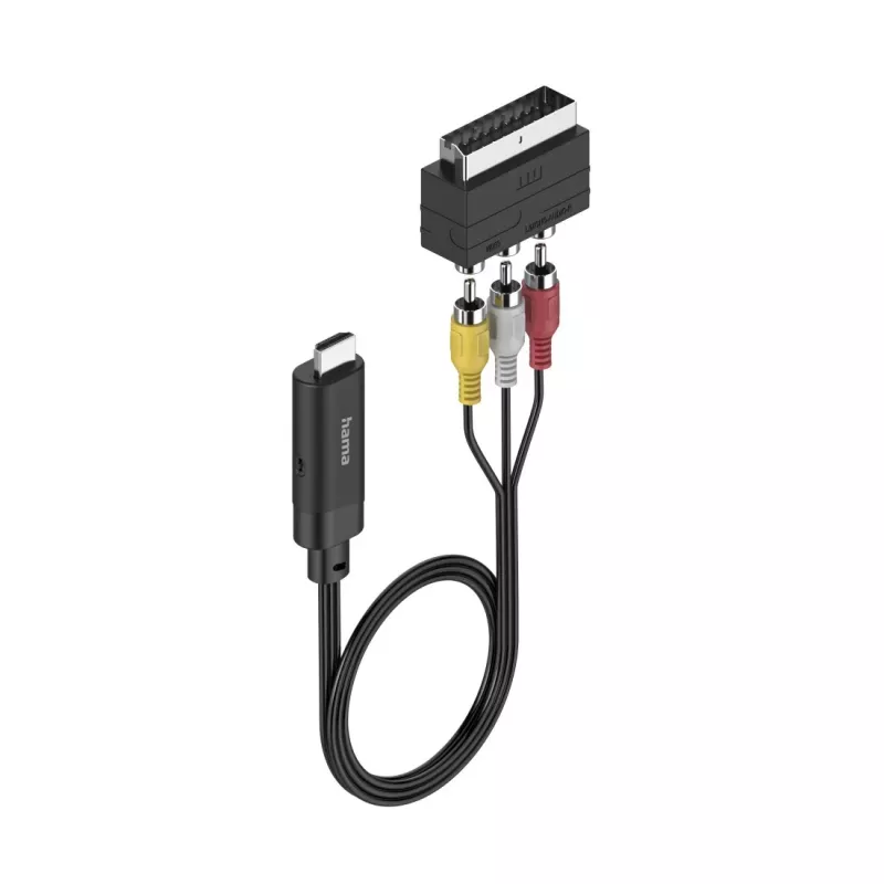 Hama 00205775 videokabel-adapter HDMI Type-A (standaard) SCART (21-polig) zwart