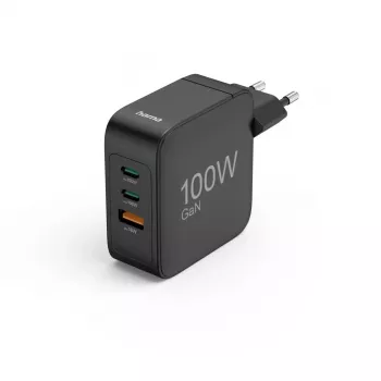Hama 00201962 mobiele oplader universeel zwart AC snelladen binnen