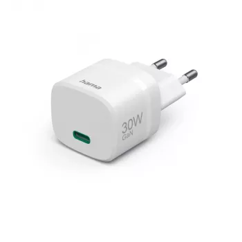 Hama 00201964 mobiele oplader smartphone, tablet, powerbank, headset wit AC snelladen voor binnen