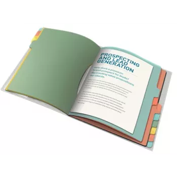 Esselte Colour'Breeze scheidingsregister met 12 tabs, meerkleurig, polypropyleen (PP), 266 mm, 20 mm, 370 g, 1 stuk