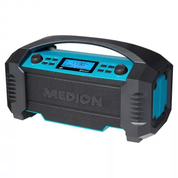 MEDION LIFE E66050 bouwplaats analoog & digitaal zwart, blauw
