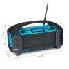 MEDION LIFE E66050 bouwplaats analoog & digitaal zwart, blauw
