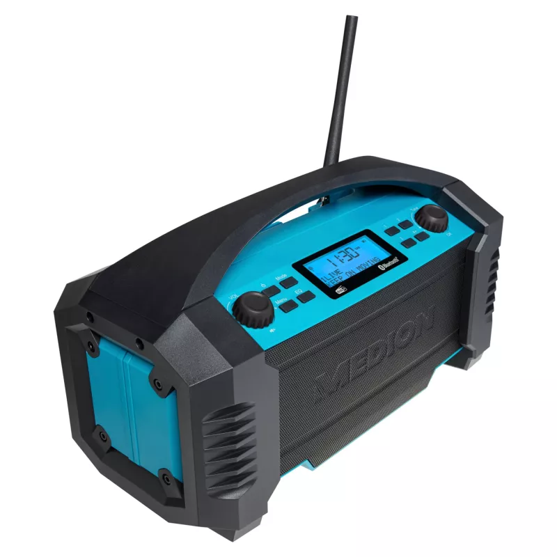 MEDION LIFE E66050 bouwplaats analoog & digitaal zwart, blauw