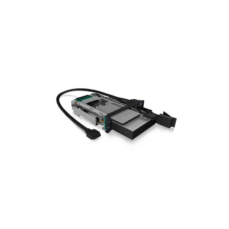 ICY BOX IB-174SSK-U 13,3 cm (5,25 inch) opslagdrivehouder zwart