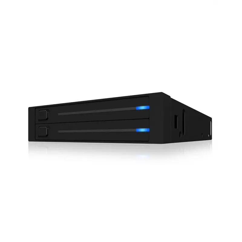 ICY BOX IB-2226StS 8,89 cm (3,5 inch) opslagdrive lade zwart