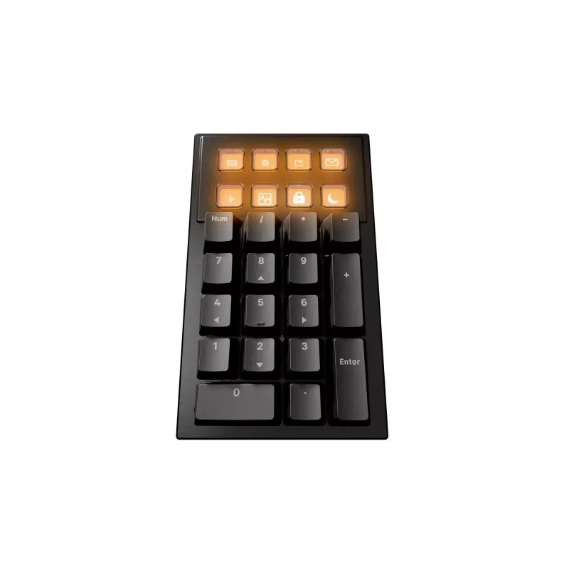 be quiet Dark Mount Silent Linear FR ISO toetsenbord gaming USB AZERTY Frans zwart