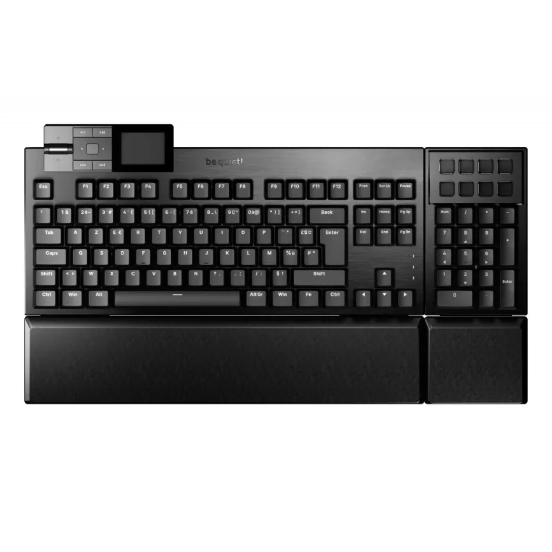 be quiet Dark Mount Silent Tactile FR ISO gaming-toetsenbord USB AZERTY Frans zwart