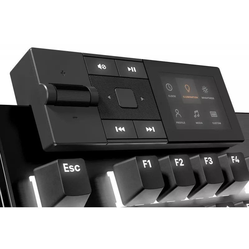 be quiet Dark Mount Silent Tactile FR ISO gaming-toetsenbord USB AZERTY Frans zwart