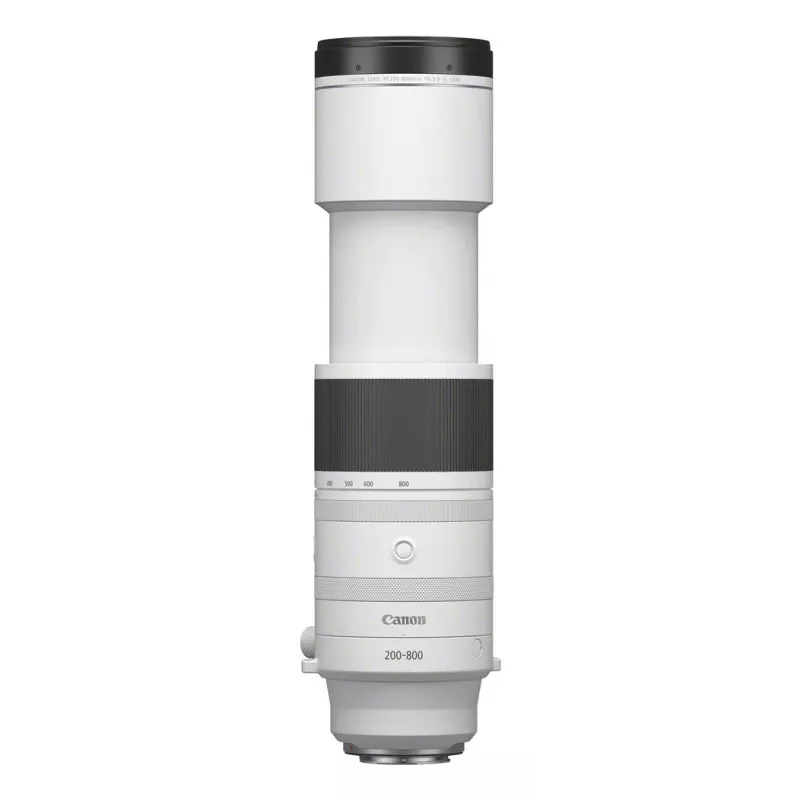 Canon RF 200-800 mm F6.3-9 IS USM teleobjectief, zwart/wit