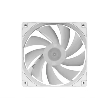 Computerkastventilator MSI MAG F120 ARGB WHITE — 120 mm, 1300 tpm, hydraulisch lager