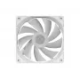 Computerkastventilator MSI MAG F120 ARGB WHITE — 120 mm, 1300 tpm, hydraulisch lager