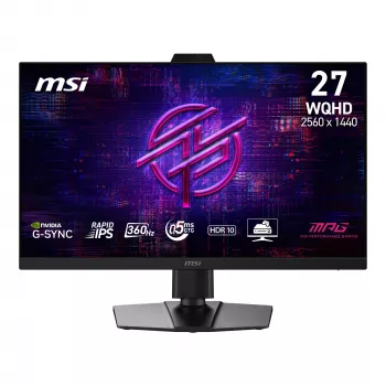 27 inch MSI MPG 272QRF X36 gaming-monitor — 2560×1440 WQHD, Rapid IPS, 0,5 ms, 400 cd/m², USB 2.0 hub, VESA, in hoogte verstelbaar