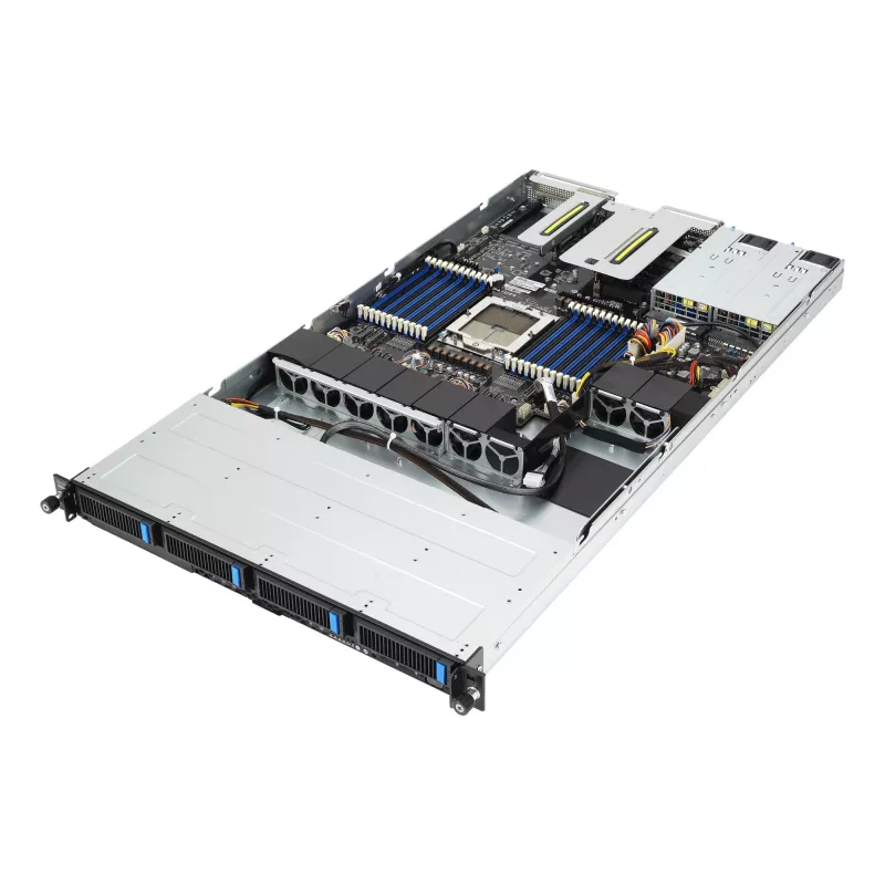 ASUS RS501A-E12-RS4 LGA 6096 rack (1U) zwart, zilver