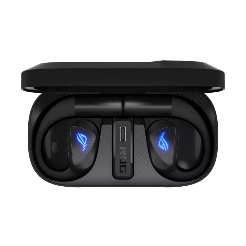 Headset ASUS ROG Cetra Open Wireless TWS Bluetooth ear-hook zwart, 20–20000 Hz, 116 g