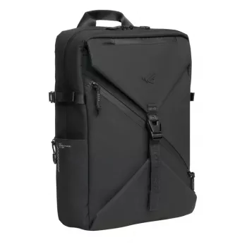 Laptoprugzak ASUS ROG Archer Backpack 16 BP2600 – geschikt voor 40,6 cm (16 inch), polyester en leer, zwart