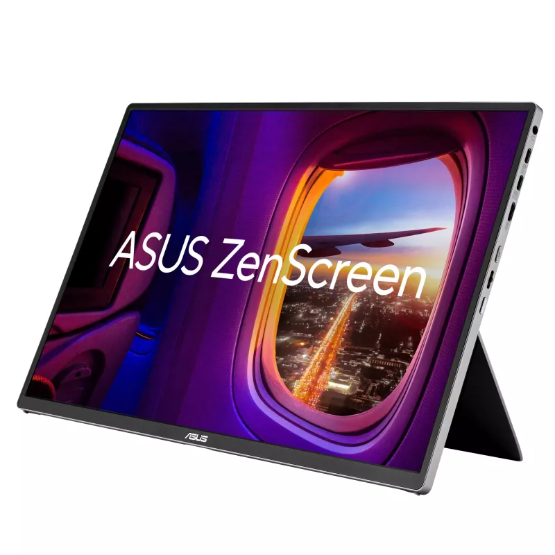 ASUS ZenScreen OLED MQ16FC computerbeeldscherm 40,6 cm (16 inch) 1920 x 1200 pixel WUXGA zilver