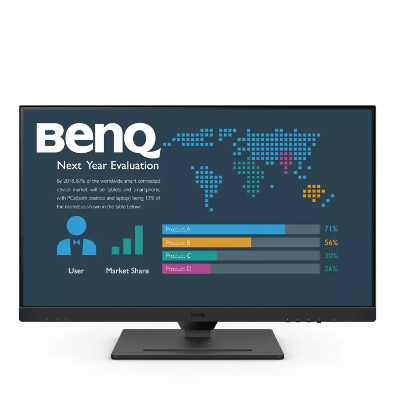 BenQ BL2790QT computermonitor 68,6 cm (27 inch) 2560 x 1440 pixel Quad HD LED zwart