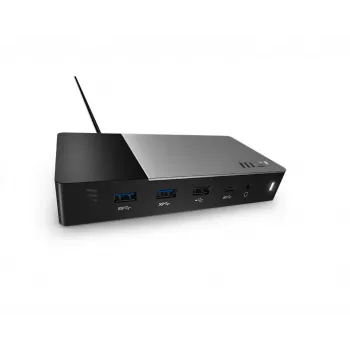 MSI USB-C dockingstation Gen 2 USB 3.2 Gen 2 (3.1 Gen 2) Type-C zwart