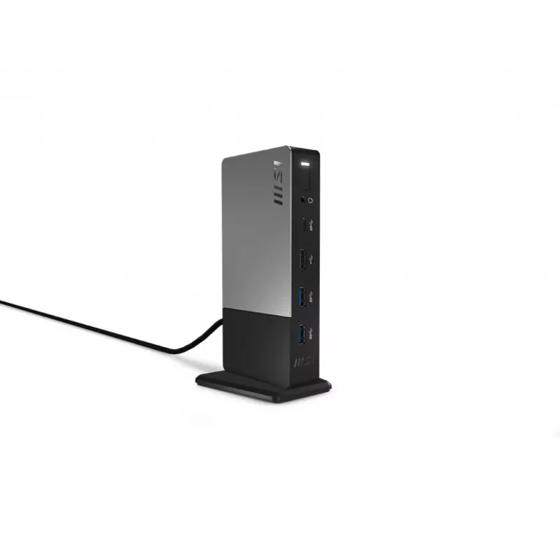 MSI USB-C dockingstation Gen 2 USB 3.2 Gen 2 (3.1 Gen 2) Type-C zwart