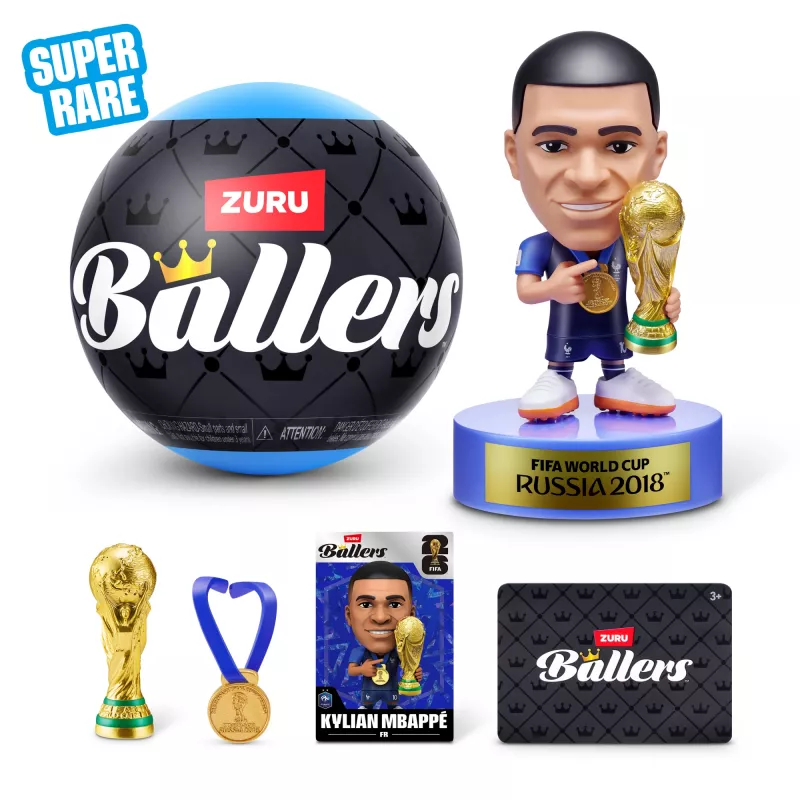 ZURU FIFA WORLD CUP 2026™ Ballers Series 1, 3 jaar, FIFA, zwart