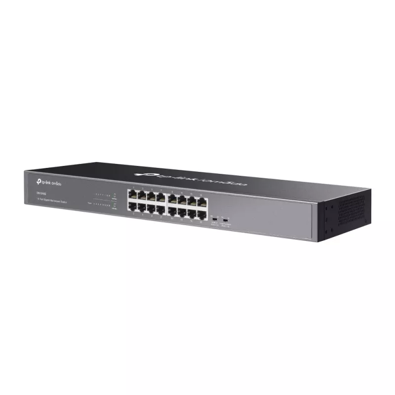 TP-Link Omada DS1016G netwerkswitch unmanaged Gigabit Ethernet (10/100/1000) 1U zwart