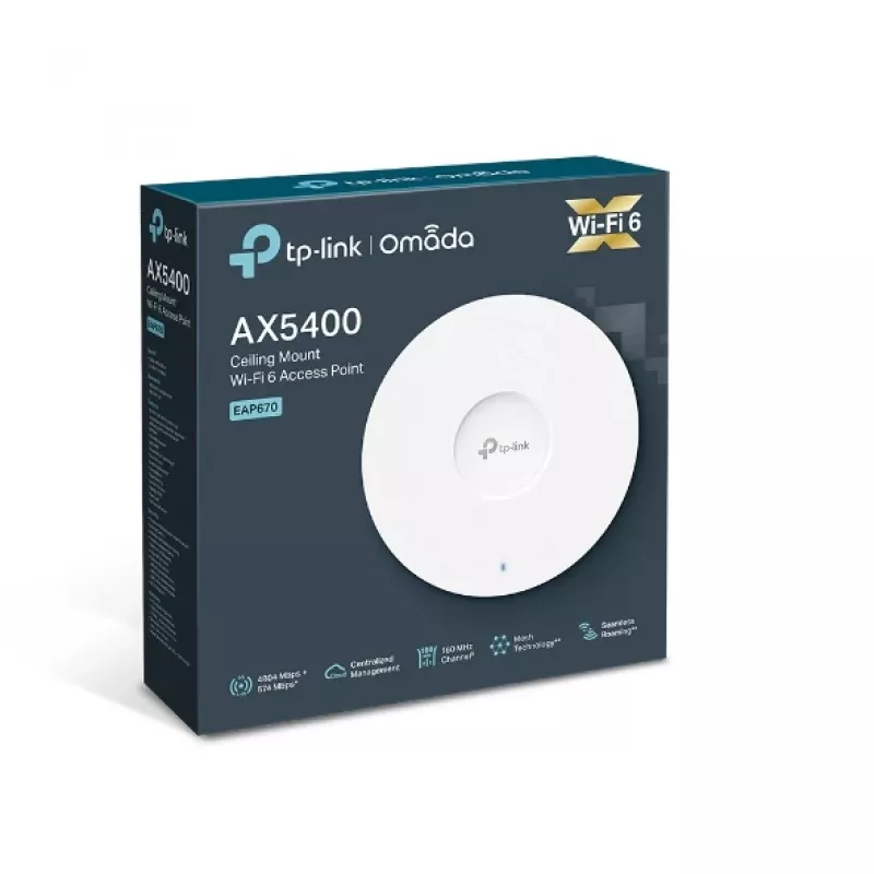 Accesspoint TP-Link Omada AX5400 Wi-Fi 6 2,4 GHz 5 GHz