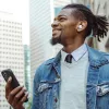 JVC Active Noise Cancelling TWS wit, True Wireless Stereo (TWS), 20 - 20000 Hz, bellen/muziek, 10,1 g, headset, wit