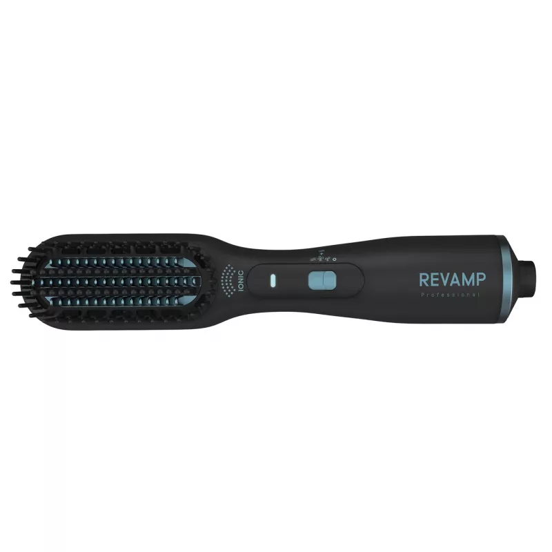 Revamp Progloss Deepform straight & Style Blow heteluchtborstel warm zwart 550 W 3 m