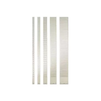Nobo T-Card metalen panelen maat 2, 32 vakken, grijs, 64 mm, 655 mm, 210 g, 64 mm, 13 mm